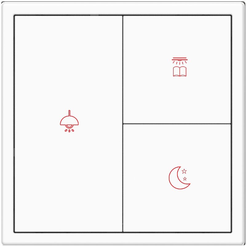 Bảng điều khiển thông minh Tile Series 3 nút 2.1