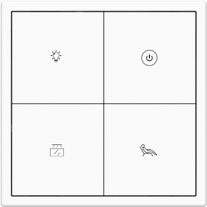Bảng điều khiển thông minh Tile Series 4 nút 2.1