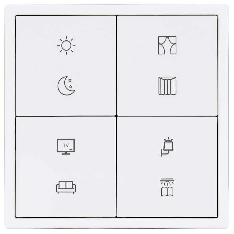 Bảng điều khiển thông minh Tile Series 8 nút 2.1
