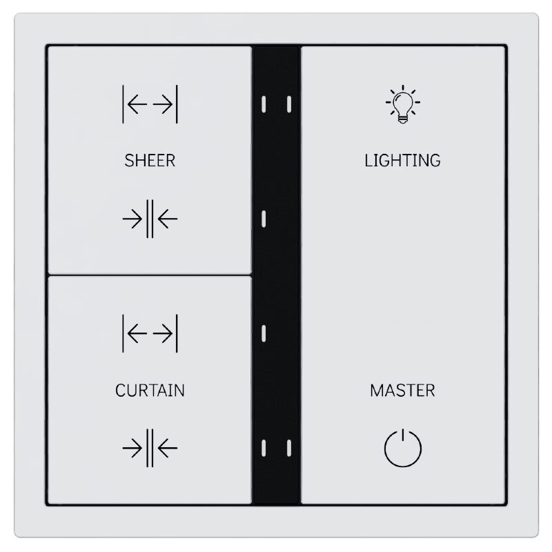 Bảng điều khiển thông minh Xelent Series 6 nút.