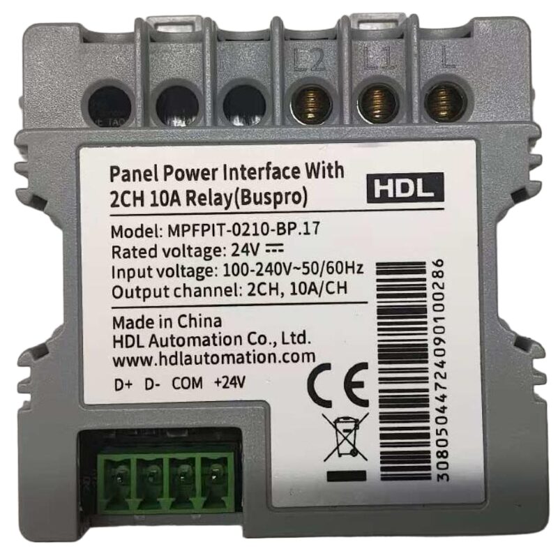 Giao diện cấp nguồn Panel Power Interface kèm 2 kênh relay 10A