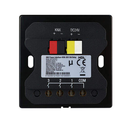Giao diện nguồn với rơ-le 3 kênh 10A