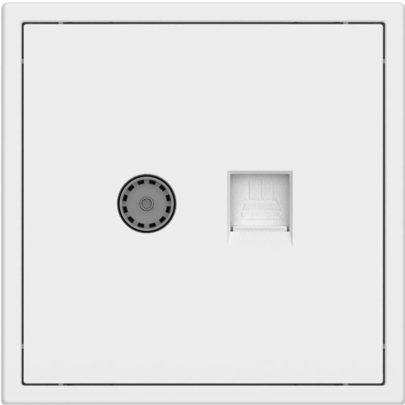 Ổ cắm truyền hình cáp Tile Series 1 cổng 2.1