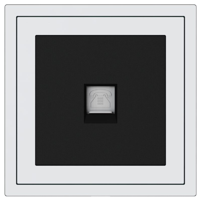 Ổ cắm tường điện thoại 1 cổng Xelent Series.