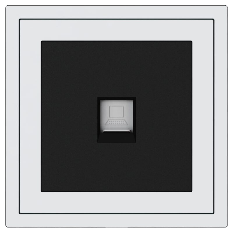 Ổ cắm tường mạng Ethernet 1 cổng Xelent Series.