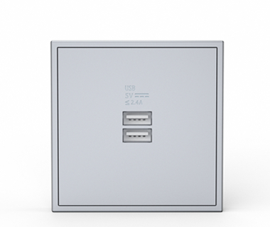 Ổ cắm sạc tường Tile Dual USB