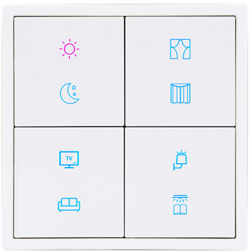 Bảng điều khiển thông minh Tile Series 8 nút EU 2.0
